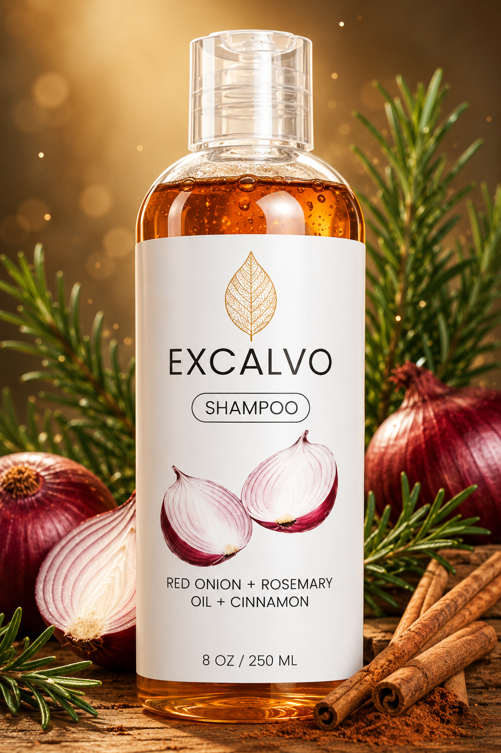 Excalvo Shampoo 250ml + envio gratis + regalo