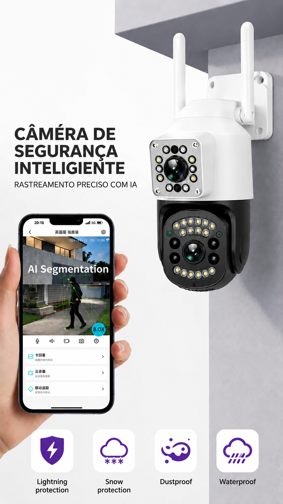 Militar Guard: Cámara de Seguridad - 2 en 1 + Regalo🎁 50% OFF