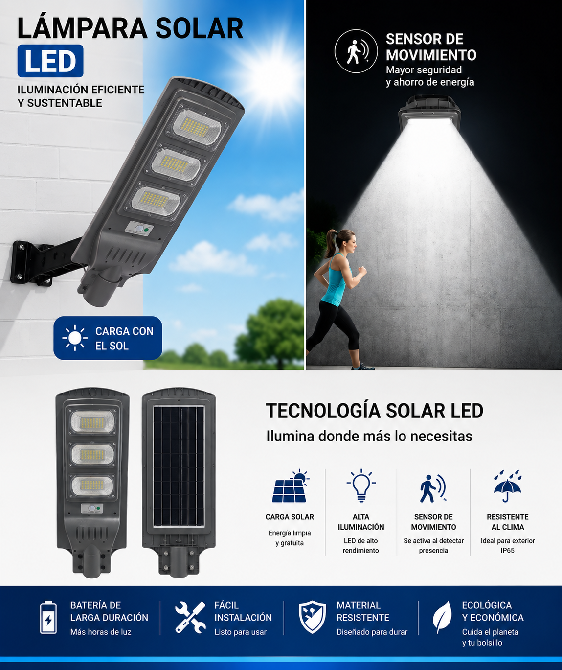 VOLTIX MAX — De la Oscuridad a la Luz del Día en Segundos | LED, Factura Cero | -50% + Envío Gratis