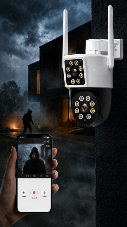 Cámara de Seguridad 360° + Regalo 🎁  + Envio Gratis — Protege tu Hogar Sin Gastar de Más