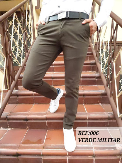 Pantalón Masculino en Drill + Regalo + Envio Gratis