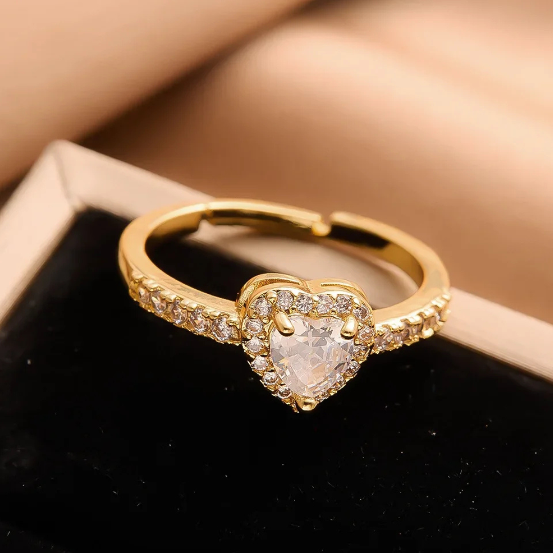 💖 Anillo corazón I Top #1 en ventas 2026 + Envio Gratis