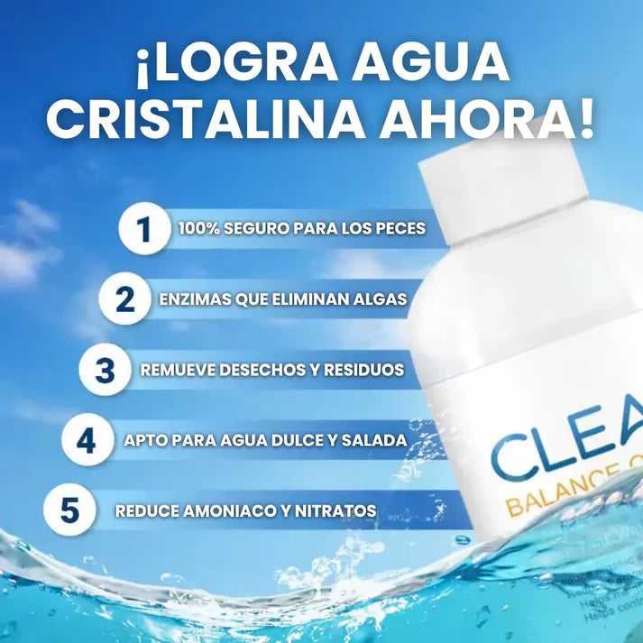 Clear Pro Formula: ¡Adiós al agua turbia! Compra 1 y llévate 2 + envio gratis + regalo