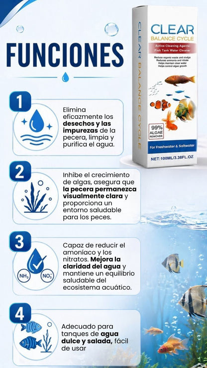 Clear Pro Formula: ¡Adiós al agua turbia! Compra 1 y llévate 2 + envio gratis + regalo