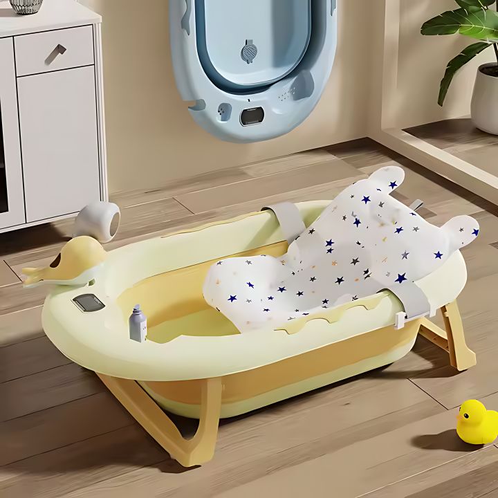 Set Bañera Plegable con Termómetro BabyWhale® + Envio Gratis + Regalo