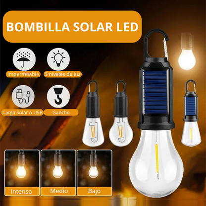 Bombilla Led Solar HookPro Compra 1 y llévate 2 + Envio Gratis + Regalo