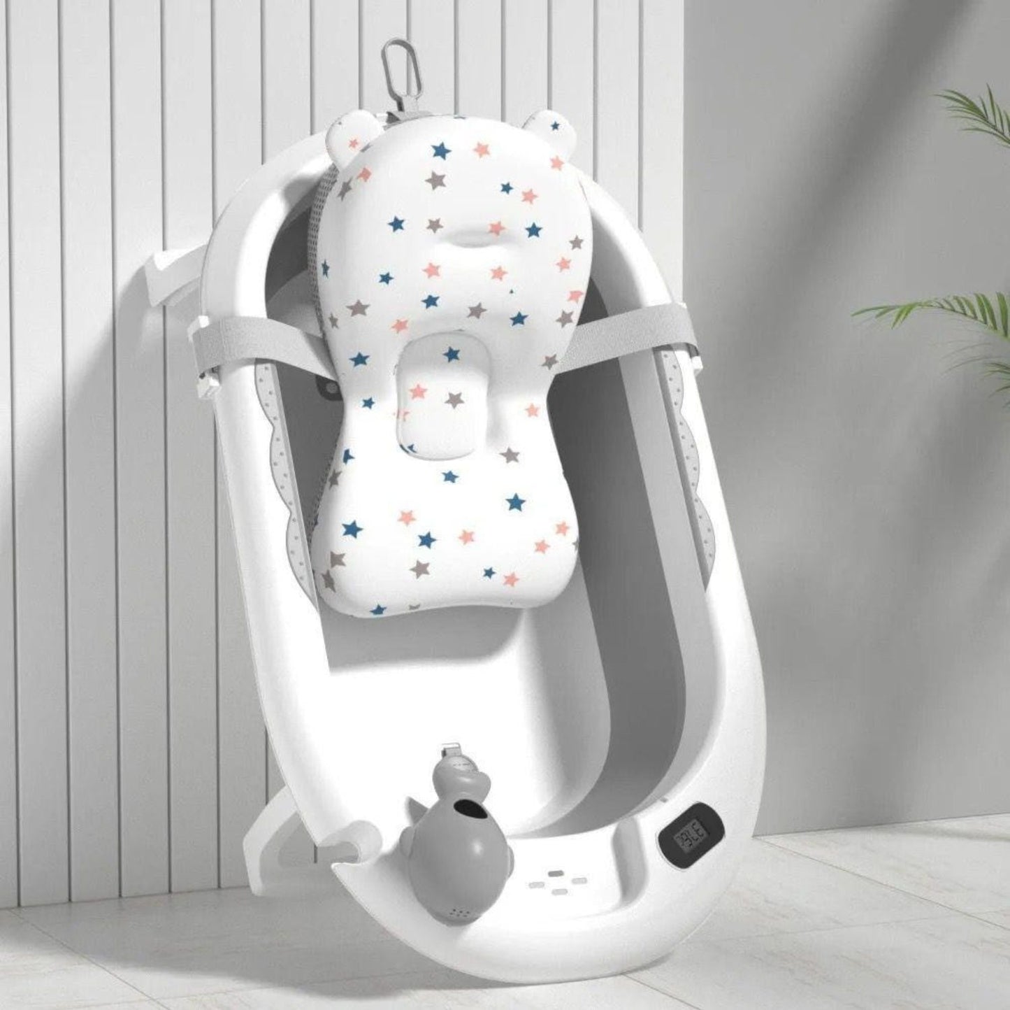 Set Bañera Plegable con Termómetro BabyWhale® + Envio Gratis + Regalo