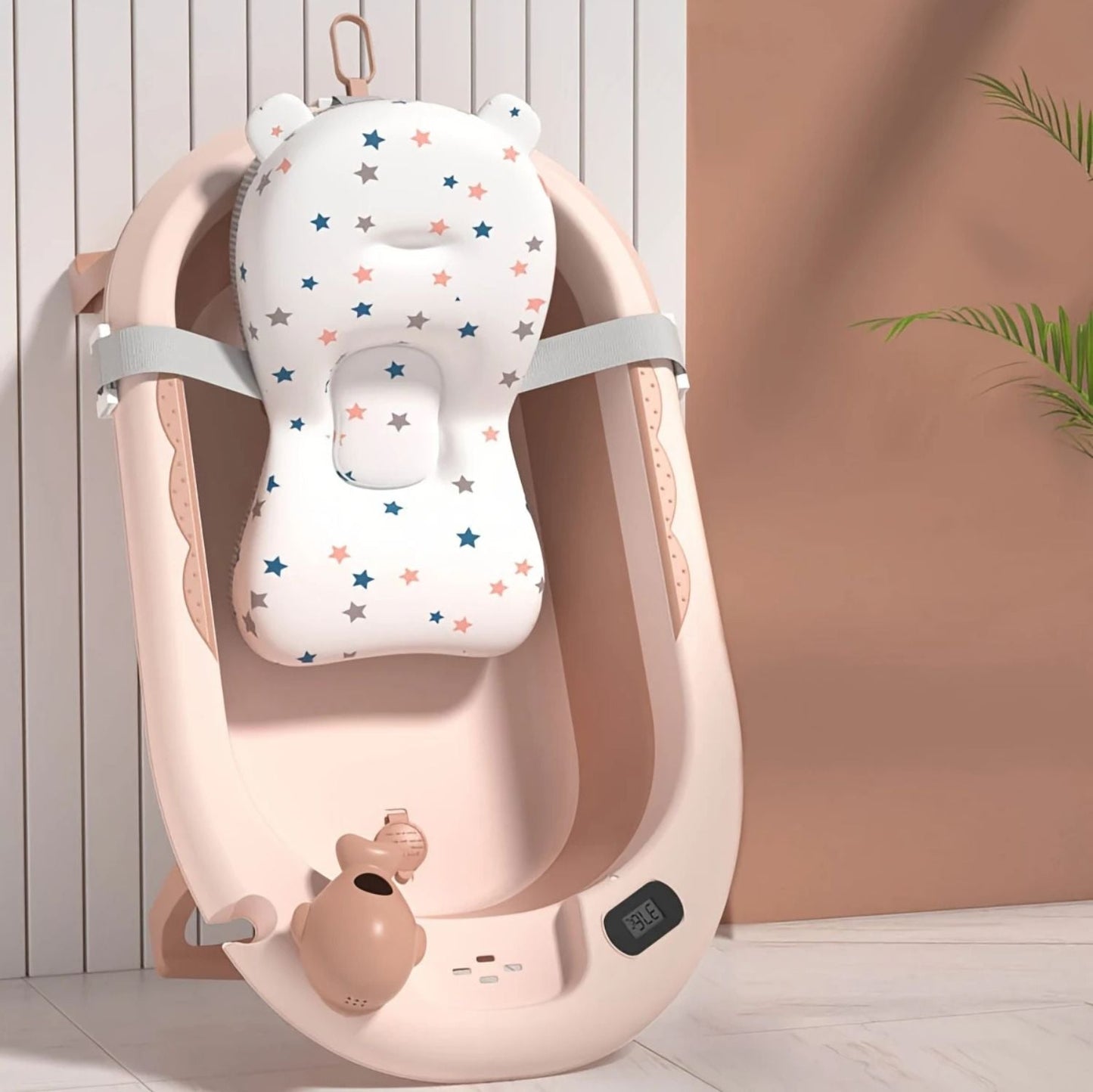 Set Bañera Plegable con Termómetro BabyWhale® + Envio Gratis + Regalo