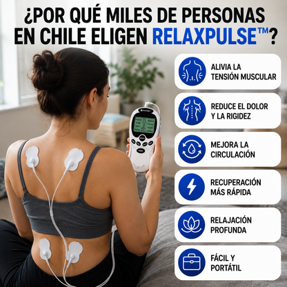 RelaxPulse™  Relaja tus músculos y recupera tu bienestar + Envio gratuito +Regalo