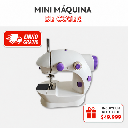 Mini Máquina de Coser + envio gratis + regalo
