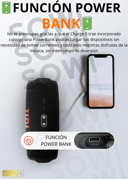 PARLANTE JBL + RIÑONERA ANTIRROBO + SMARTWATCH T500 + Envio Gratis + Regalo