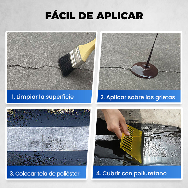 Revestimiento de poliuretano multiusos impermeable,¡Protección duradera, protege cada centímetro de tu espacio! 💧🏡