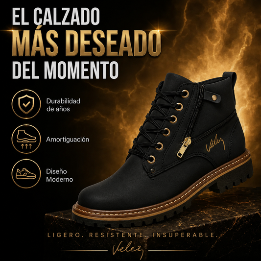 Lanzamiento Exclusivo Velez Estilo Bota Cierre - OFERTA Disponible SOLO HOY