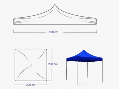 ⛺ CARPAPRO™ — CARPA TOLDO IMPERMEABLE 2X2 + ENVIO GRATIS + REGALO