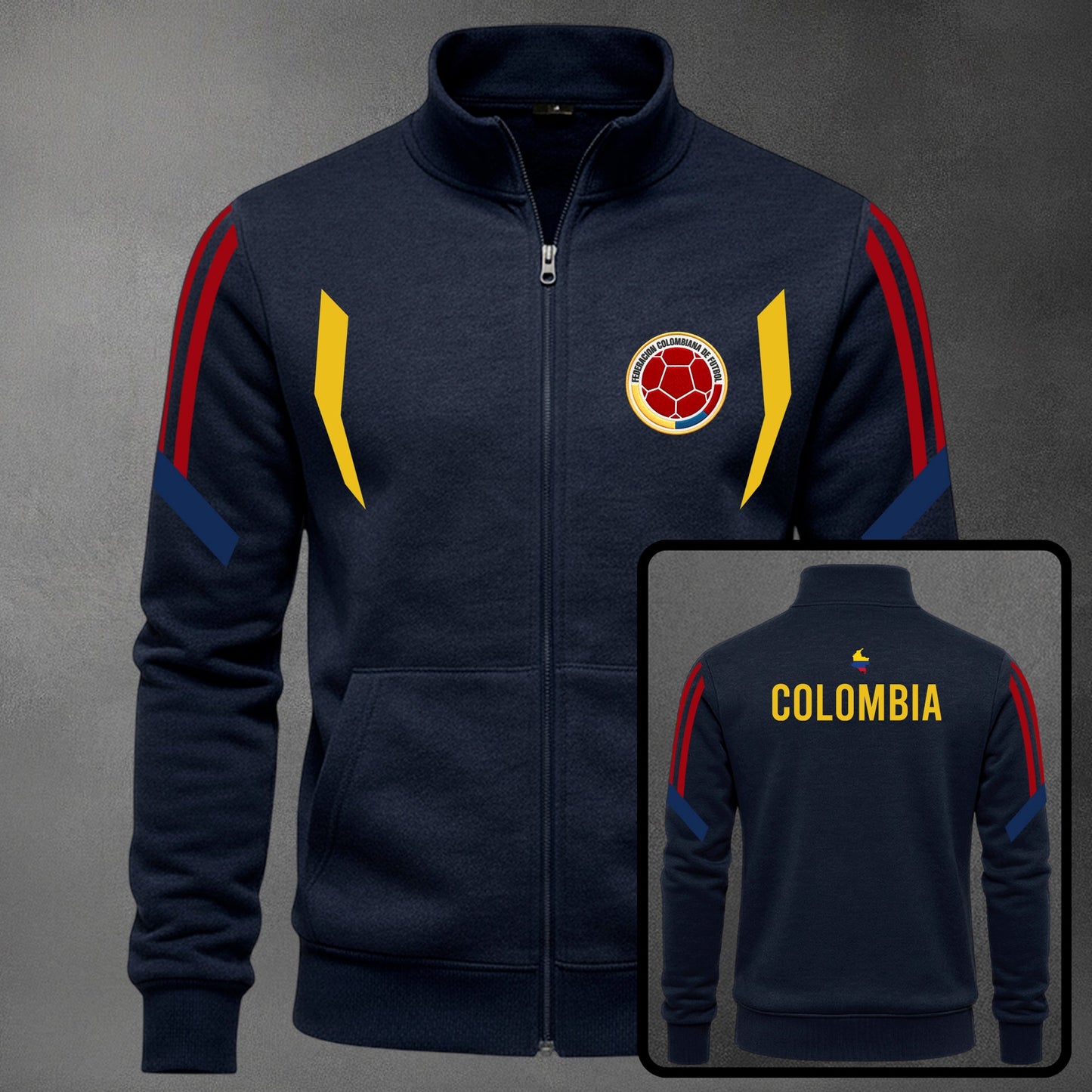 BUZO CLASICO SELECCION COLOMBIA CUELLO ALTO + Envio Gratis + Regalo