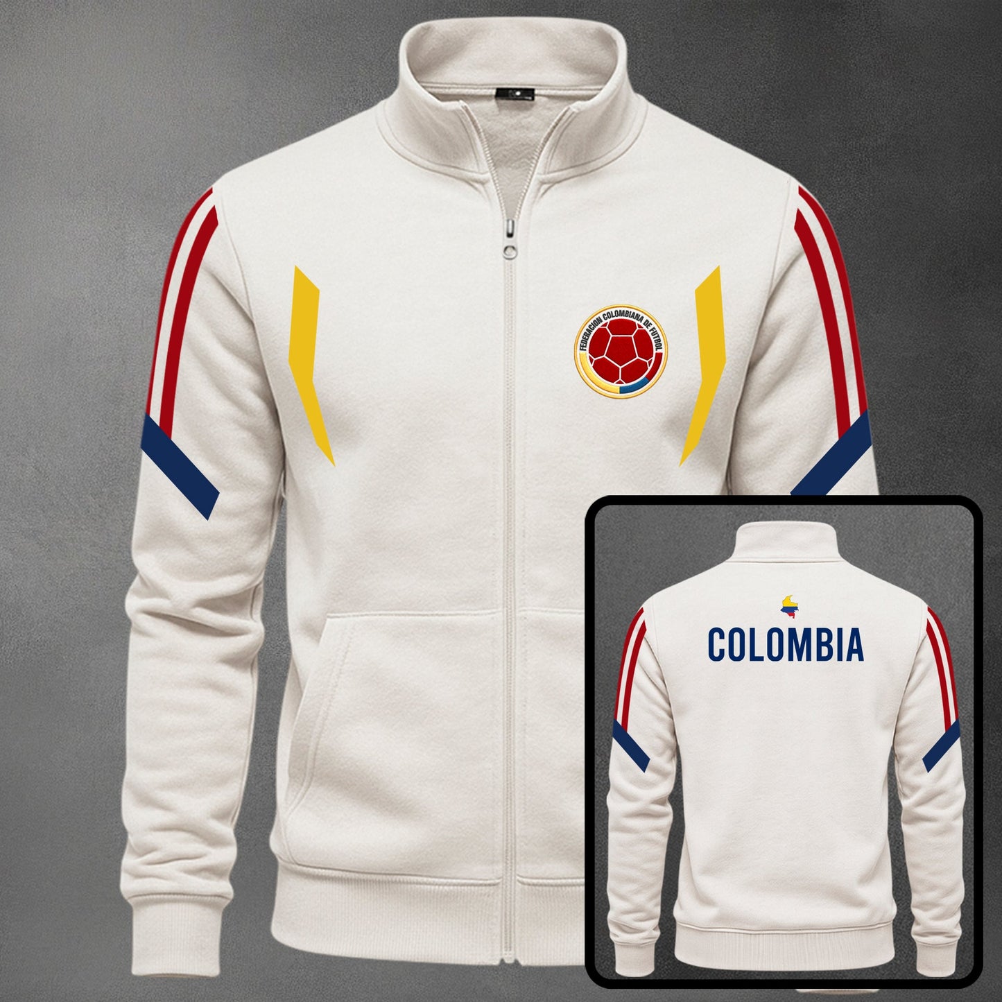 BUZO CLASICO SELECCION COLOMBIA CUELLO ALTO + Envio Gratis + Regalo