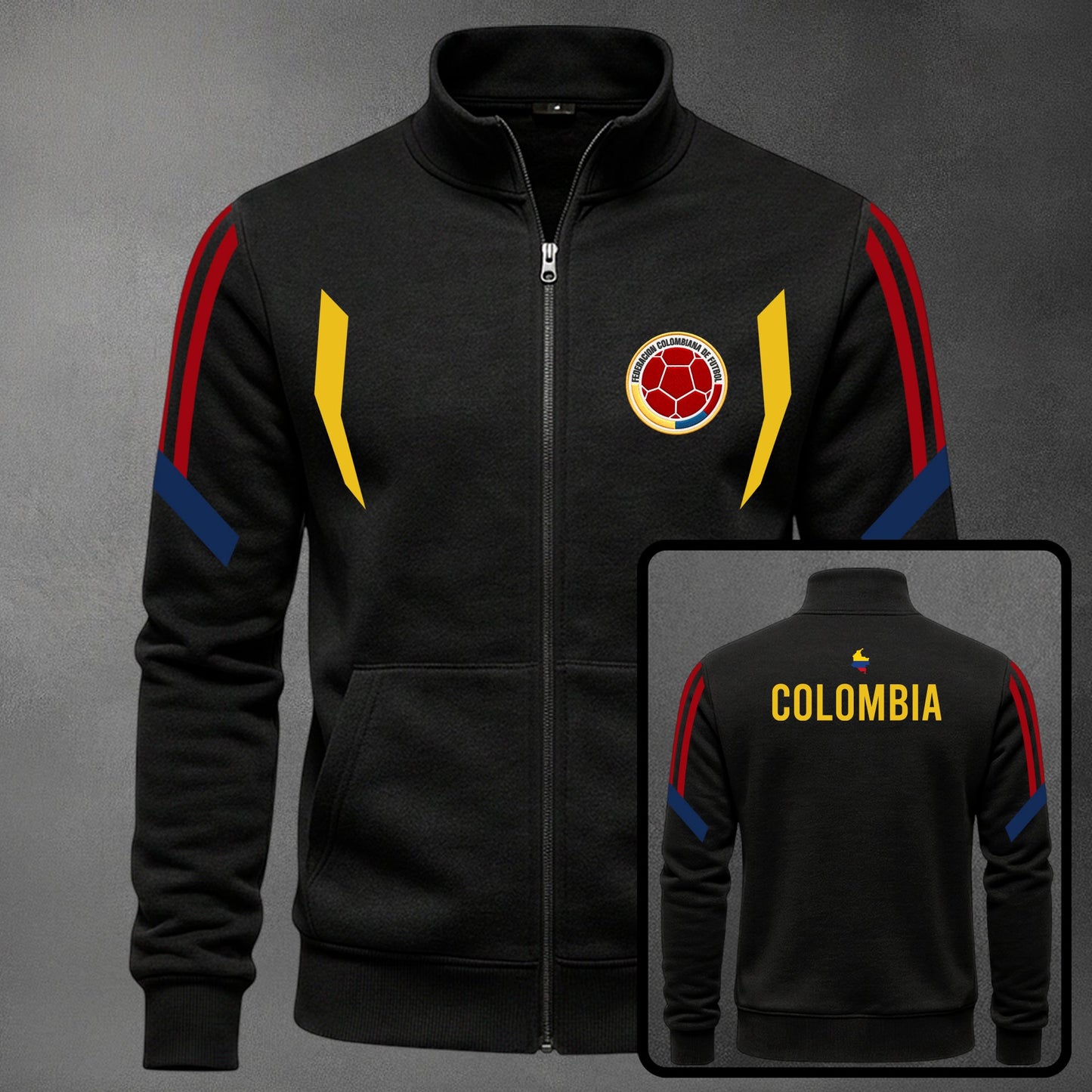 BUZO CLASICO SELECCION COLOMBIA CUELLO ALTO + Envio Gratis + Regalo