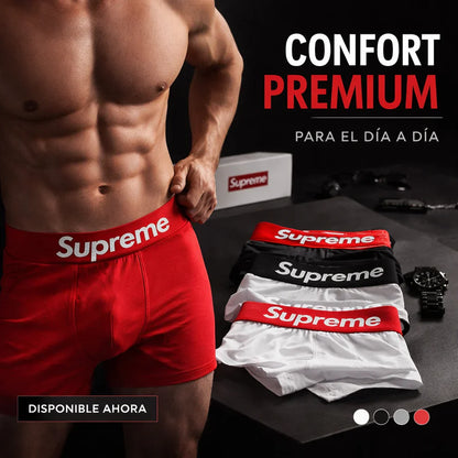 🔥 Mega Pack Bóxers Supreme x12 + 12 Medias GRATIS 🔥 50% DTO