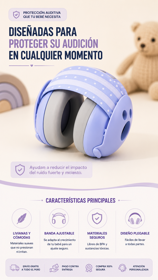 SileneBaby | orejeras antiruido + Envio Gratis + Regalo