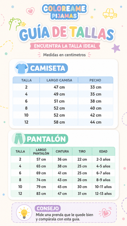 Kit Coloréame Pijamas + ENVIO GRATIS + REGALO