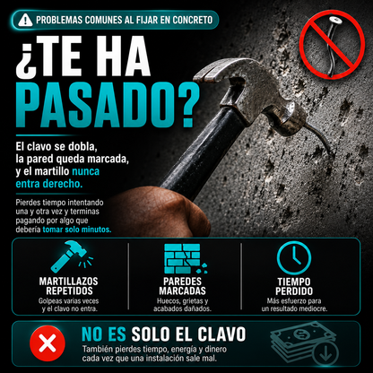 FixaPro – Remachadora Profesional, Fija en Segundos 50% DTO