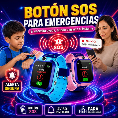 RELOJ INTELIGENTE GPS CON SIM CARD + ENVIO GRATIS + REGALO