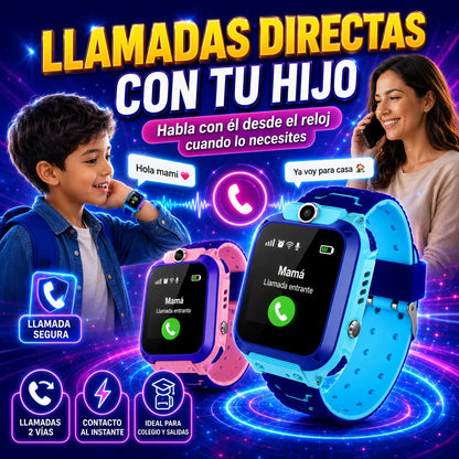 RELOJ INTELIGENTE GPS CON SIM CARD + ENVIO GRATIS + REGALO