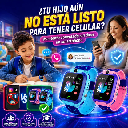 RELOJ INTELIGENTE GPS CON SIM CARD + ENVIO GRATIS + REGALO