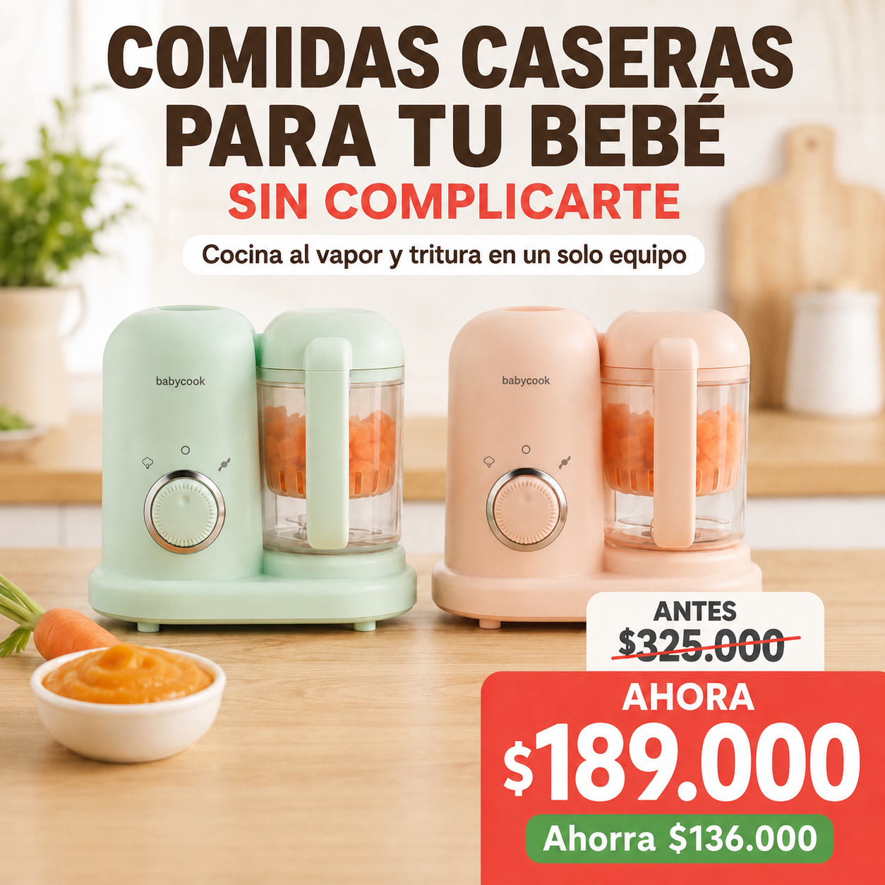 Procesador para Bebé 2 en 1