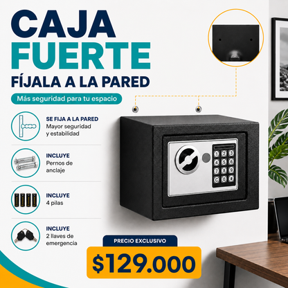 Caja Fuerte De Seguridad Digital TT