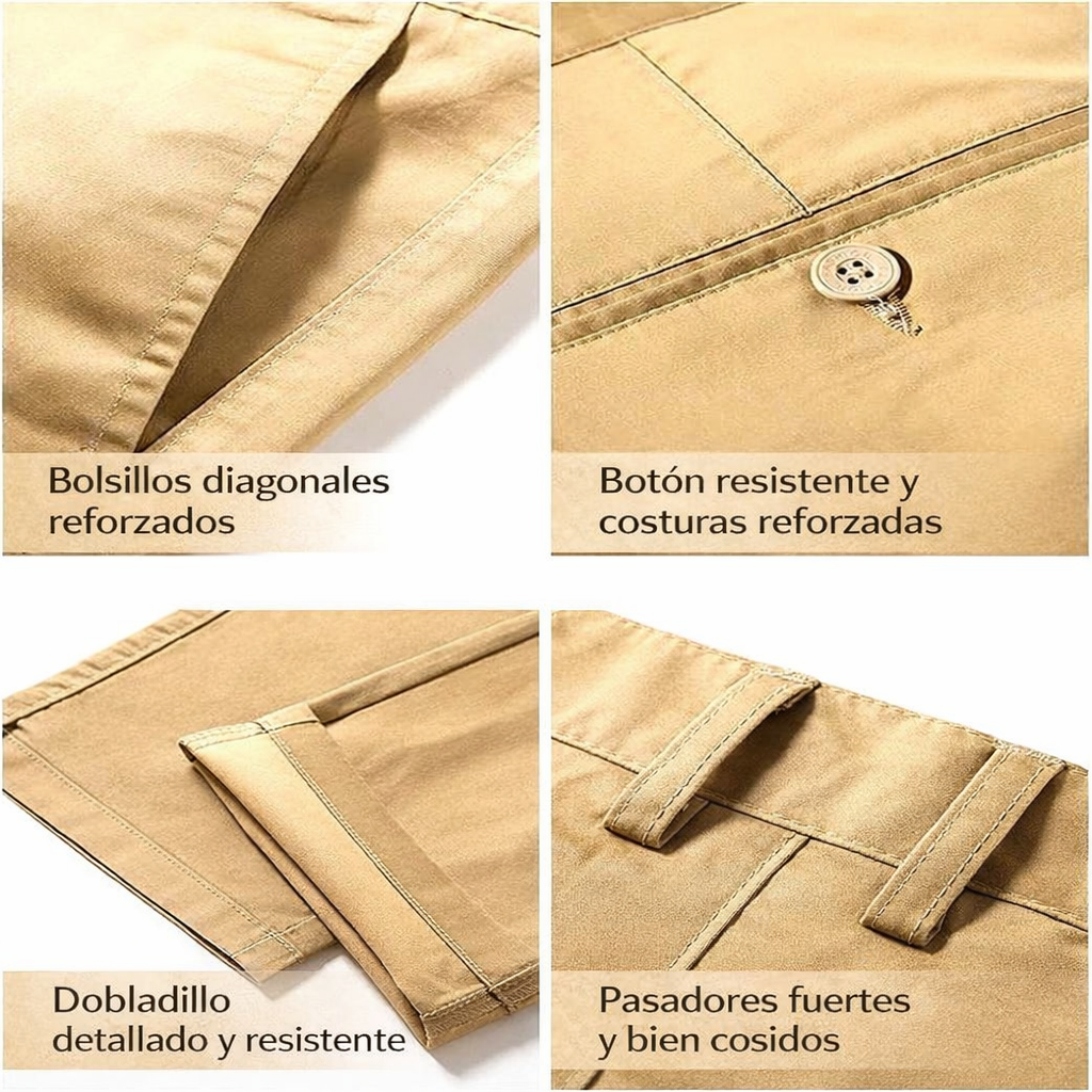 Pantalón Masculino en Drill + Regalo + Envio Gratis