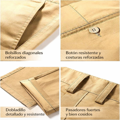 Pantalón Masculino en Drill + Regalo + Envio Gratis