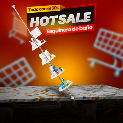 Organizador esquinero para baños + Envio Gratis + Regalo