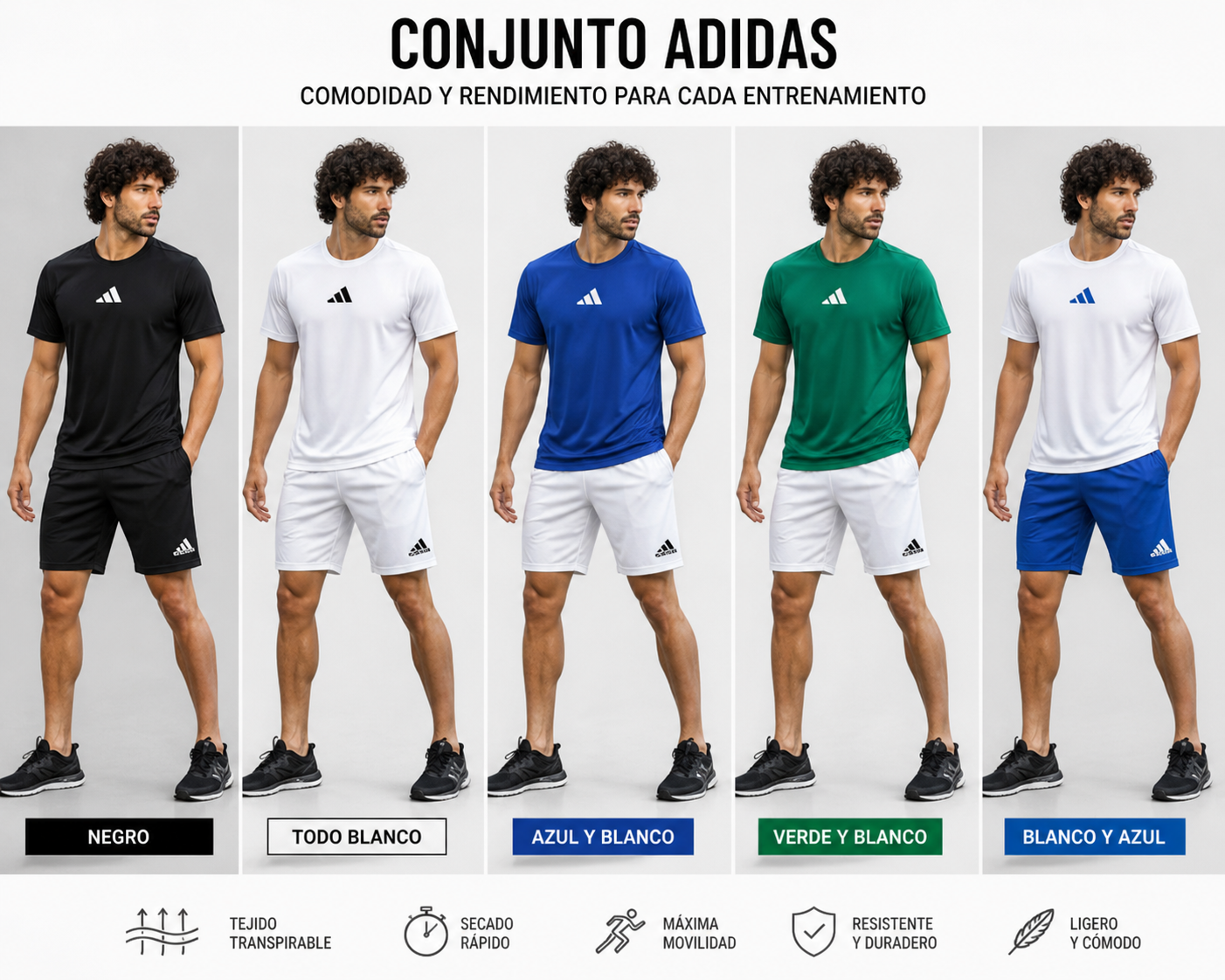 🔥 Conjunto Adidas ActiveFit Pro + Envio Gratis + Regalo🔥