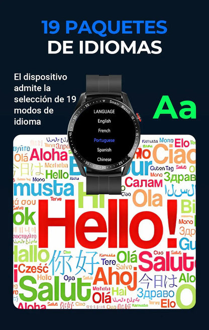 HW8 Elite Series — Smartwatch Premium + Auriculares + Envio Gratis Hoy