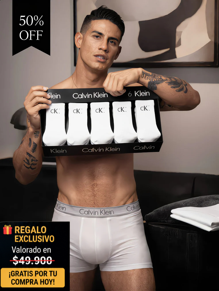 🔥OFERTA BÓXER Calvin Klain X12 - COMPRE 6 Y LLÉVESE 12 + 12 Calcetines🔥l