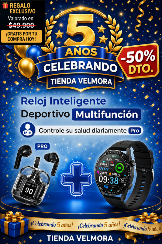 HW8 Elite Series — Smartwatch Premium + Auriculares + Envio Gratis Hoy