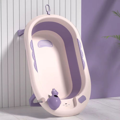 Set Bañera Plegable con Termómetro BabyWhale® + Envio Gratis + Regalo