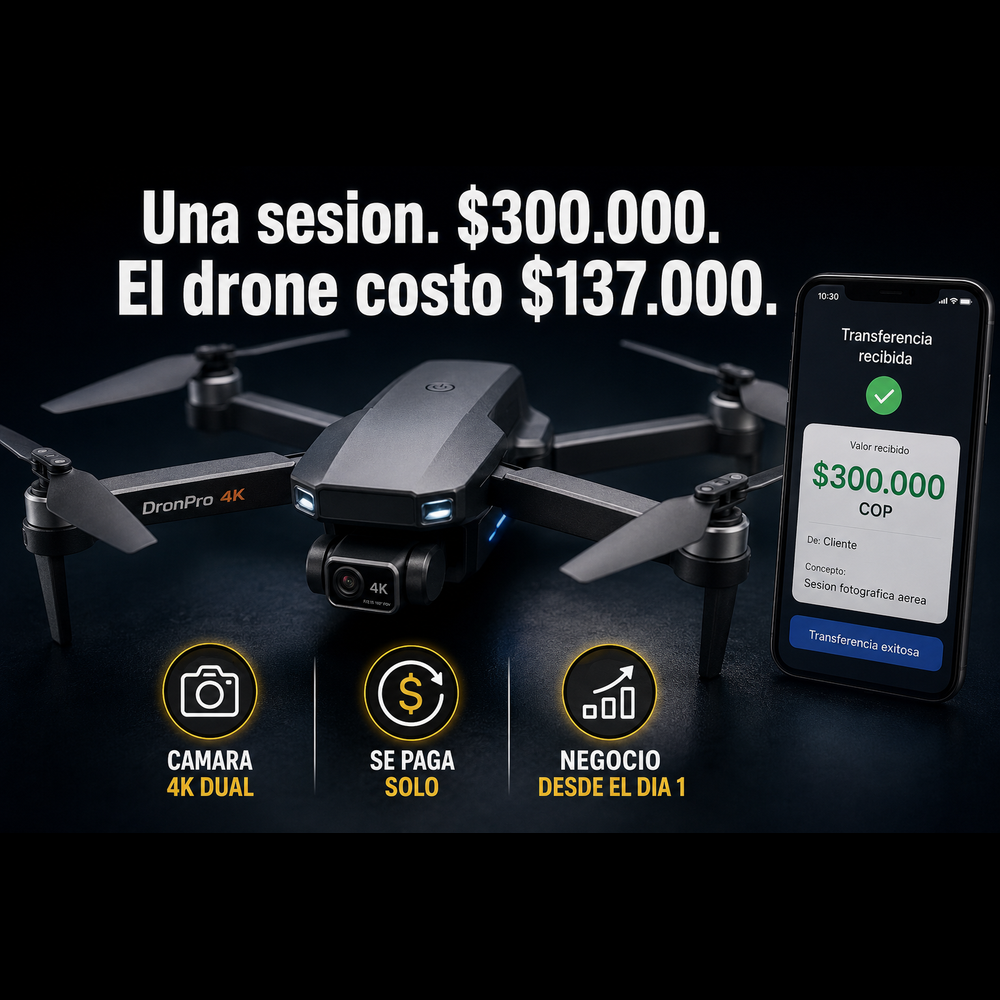 DronPro 4K — Tu negocio desde el aire