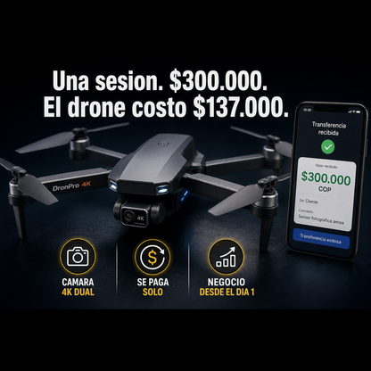 DronPro 4K — Tu negocio desde el aire
