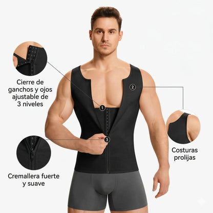 Chaleco de Compresión para Hombre + Envio Gratis + Regalo