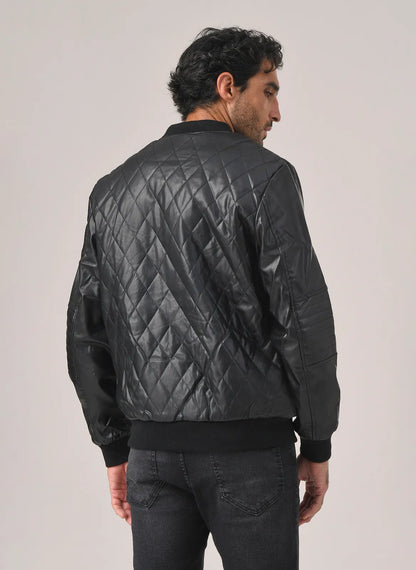 Chaqueta de cuero Premium con forro térmico + envio grátis + regalo 50% DTO