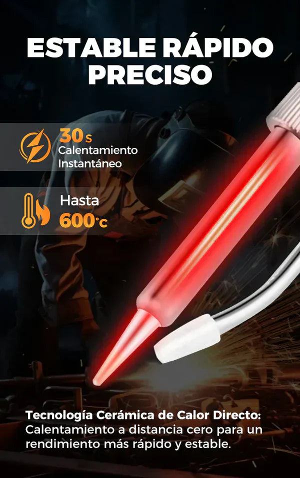 🔥 LIQUIDACIÓN DE STOCK: Pistola de Soldadura Profesional + Envio Gratis + Regalo + 50% OFF