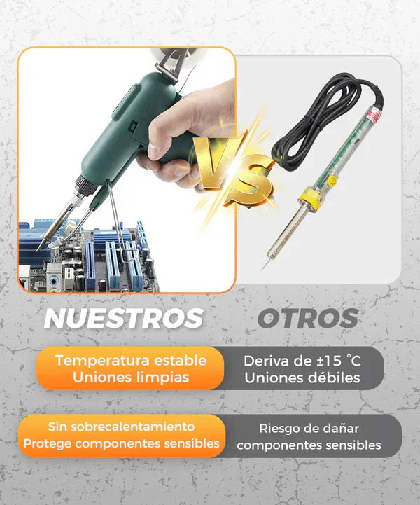 🔥 LIQUIDACIÓN DE STOCK: Pistola de Soldadura Profesional + Envio Gratis + Regalo - 50% DTO
