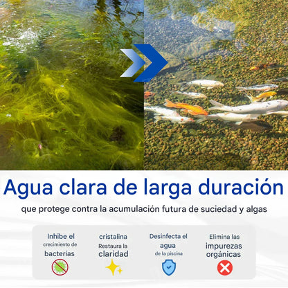Clear Pro Formula: ¡Adiós al agua turbia! Compra 1 y llévate 2 + envio gratis + regalo