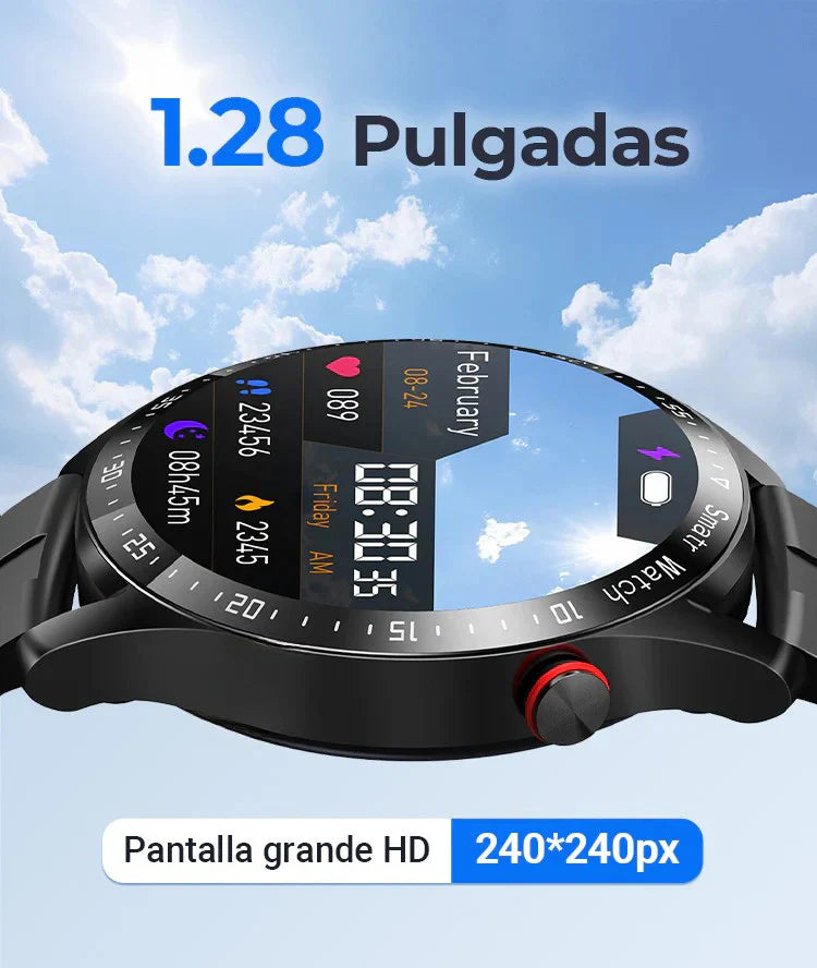 HW8 Elite Series — Smartwatch Premium + Auriculares + Envio Gratis Hoy