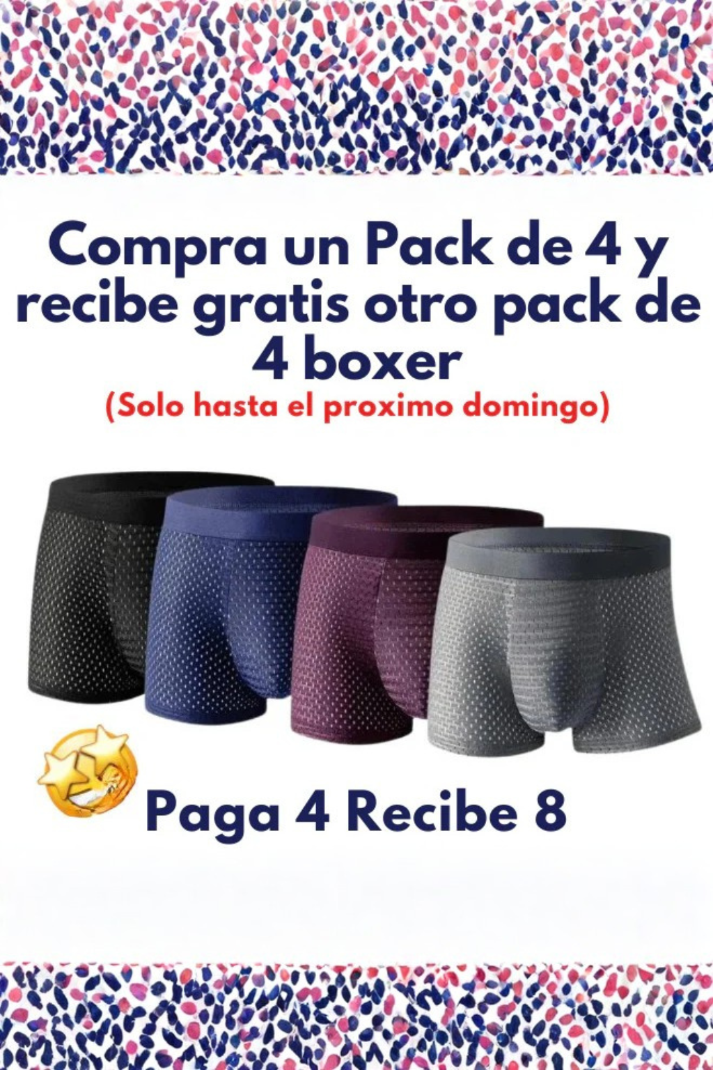 Boxer bambú comodidad