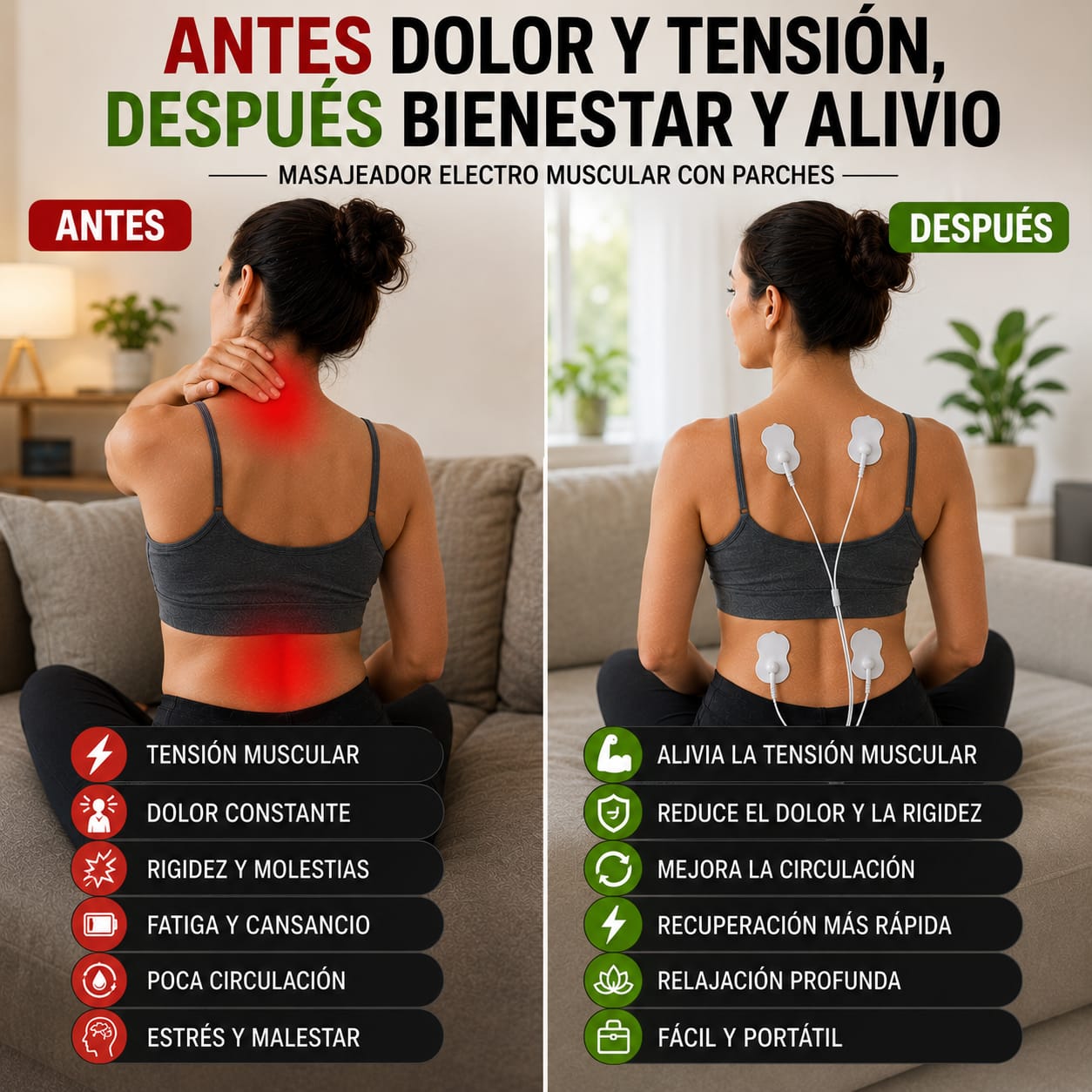 RelaxPulse™  Relaja tus músculos y recupera tu bienestar + Envio gratuito +Regalo