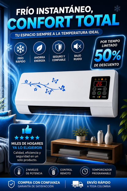 DualTemp Ventilax — Adiós al Calor, Adiós a las Facturas Caras  50% + Regalo + Envio Gratis