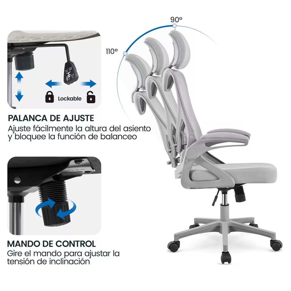 Silla Ergonómica Fontana Luxury + Envio Gratis + Regalo